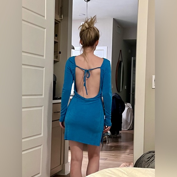 Princess Polly Montana Mini Dress Blue Lioness Sold Out - Picture 15 of 15